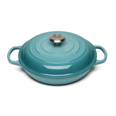 Ρηχή κατσαρόλα από χυτοσίδηρο