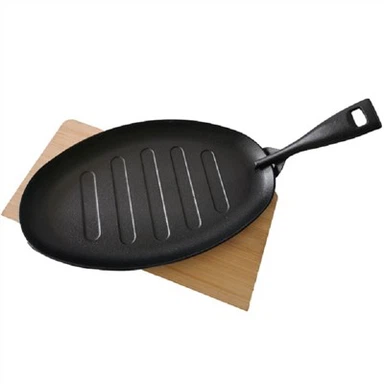 Εμαγιέ πιάτο BBQ